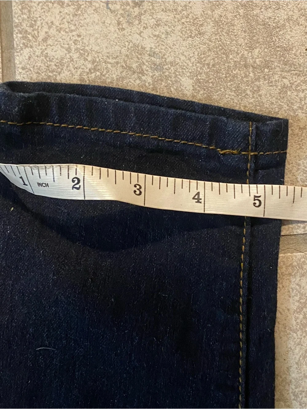 Women’s  Dark Blue Slim Fit Jeans 5 Pocket Size Large/ 29